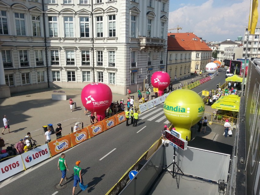 Tour de Pologne 2014. Etap Toruń - Warszawa. Zobacz mapy...