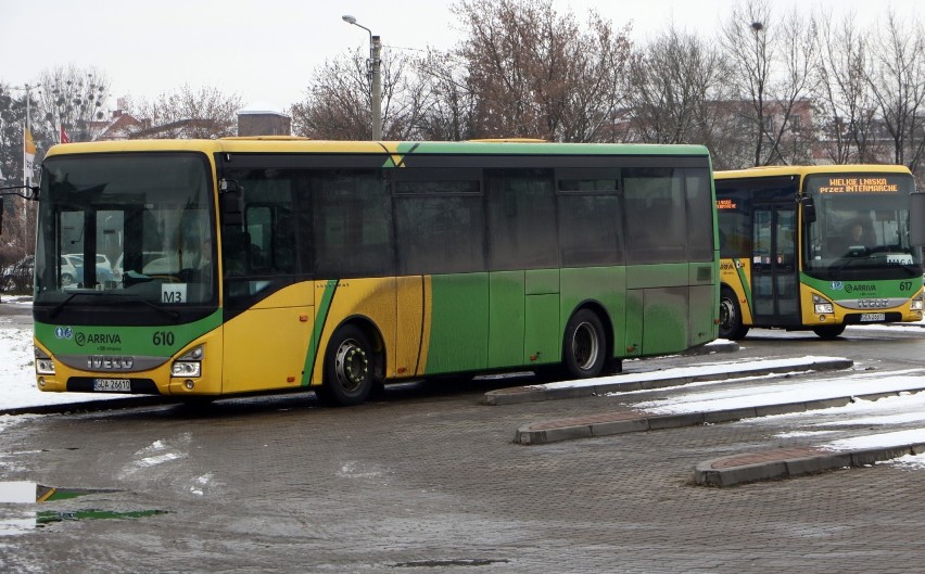 W Grudziądzu autobusy gminnej komunikacji zatrzymywać się...