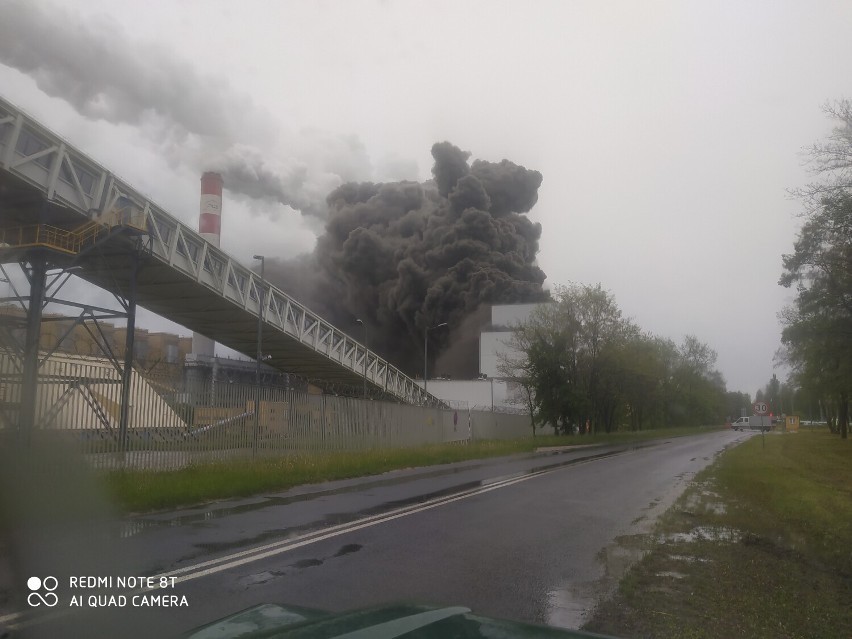 W Elektrowni Bełchatów trwają przygotowania do remontu po pożarze taśmociągu