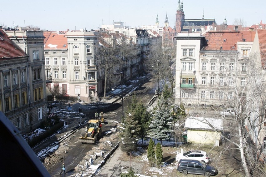 Kolejny etap przebudowy ulicy Mickiewicza w Legnicy
