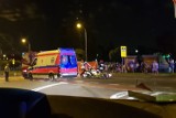 Będzin: Wypadek motocyklisty pod Urzędem Miejskim. Mężczyzna był pijany, miał ponad 3. promile! 