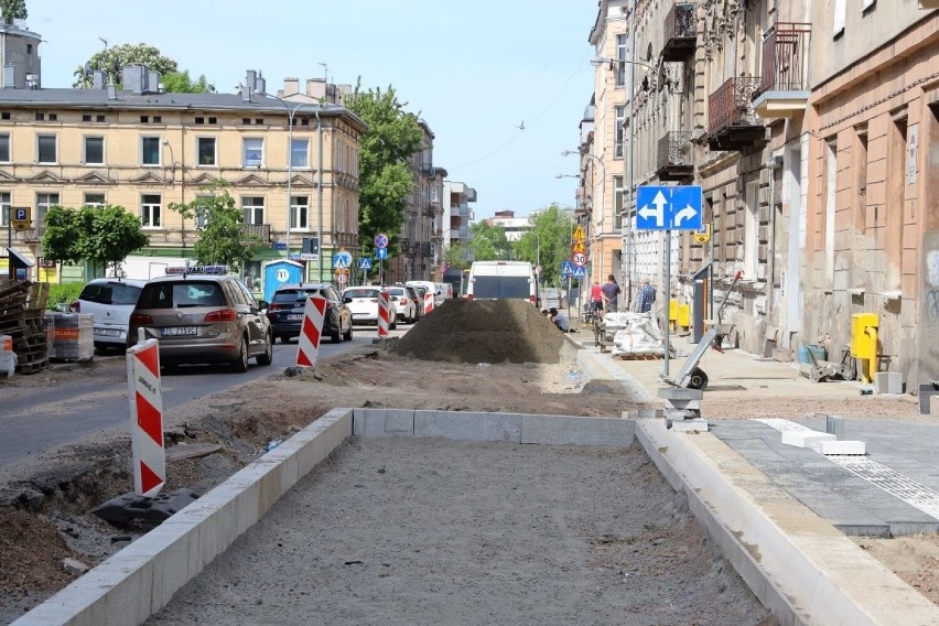 Remont ulicy Struga w Łodzi coraz bliżej końca. Zobaczcie na zdjęciach stan prac