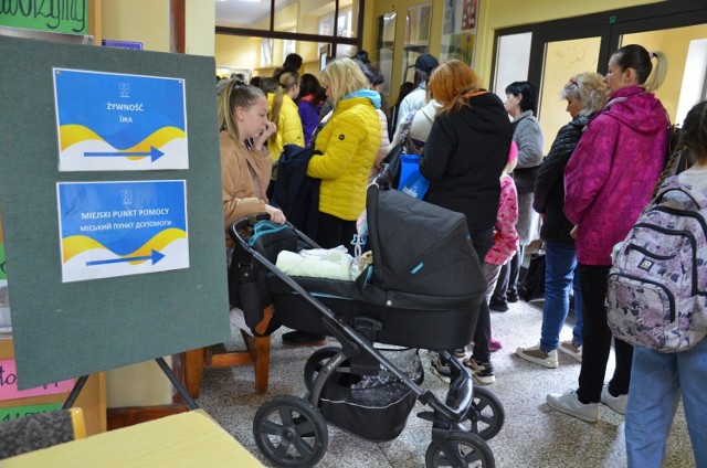 Miejski punkt pomocy dla uchodźców z Ukrainy nadal działa w Zakopiańskim Centrum Edukacji. Zdjęcie archiwalne