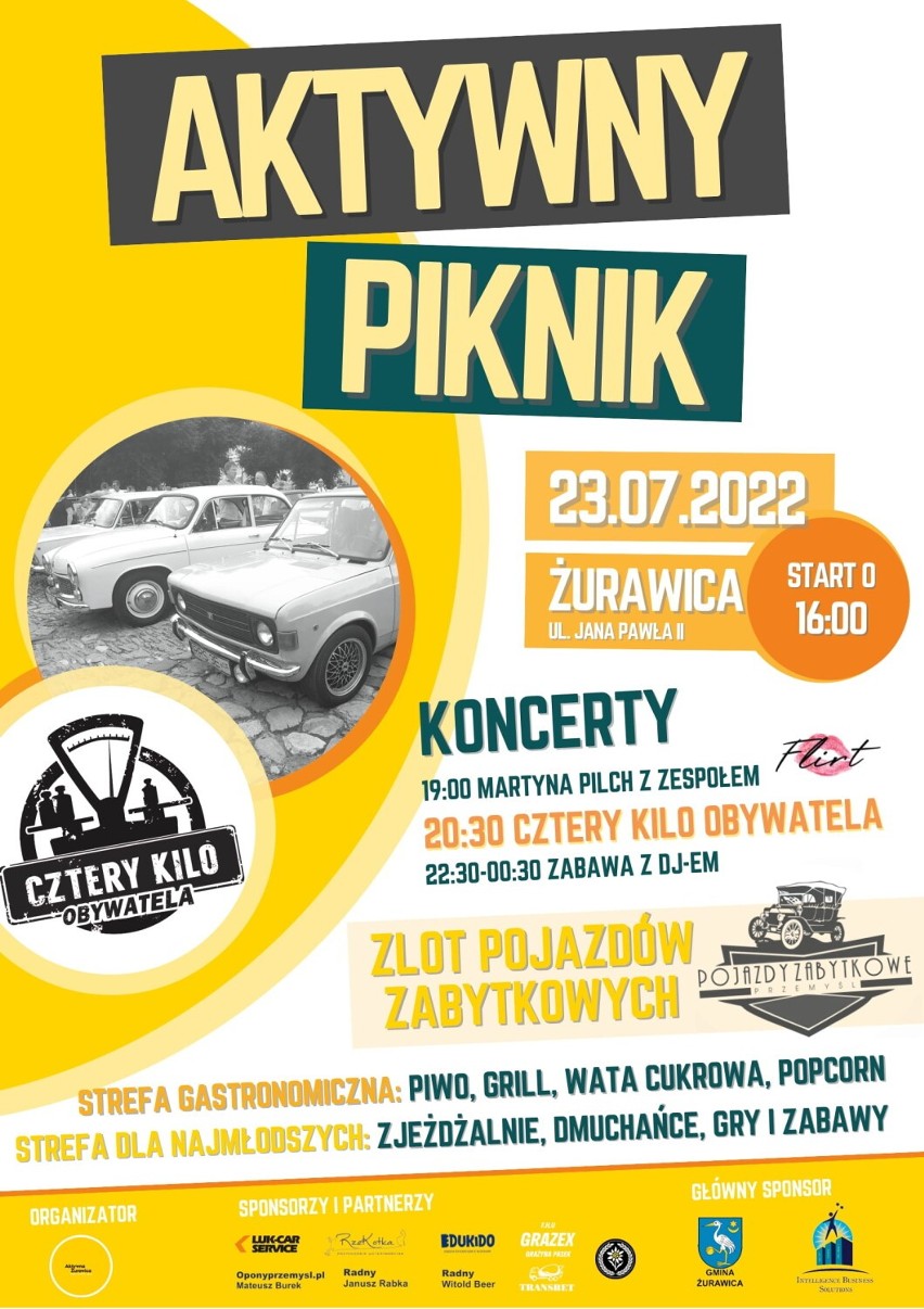 Aktywny Piknik po raz pierwszy w Żurawicy. Impreza już 23 lipca