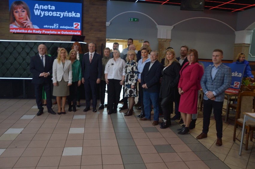 Rozpoczęcie kampanii wyborczej burmistrza Roberta Czapli w Nowogardzie