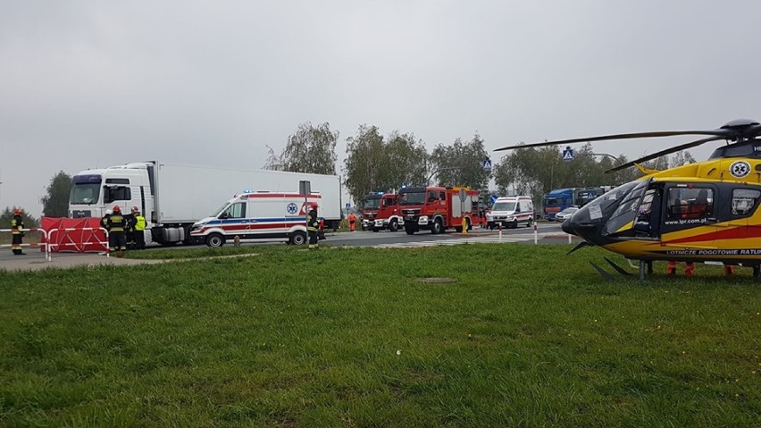 Śmiertelny wypadek w Podaninie. Na przejściu dla pieszych zginęła kobieta