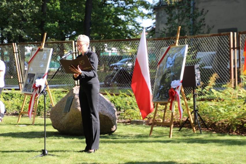 Nowe upamiętnienie w Kraśniku. Miasto uczciło pamięć płk. Rudolfa Langa. Zobacz zdjęcia