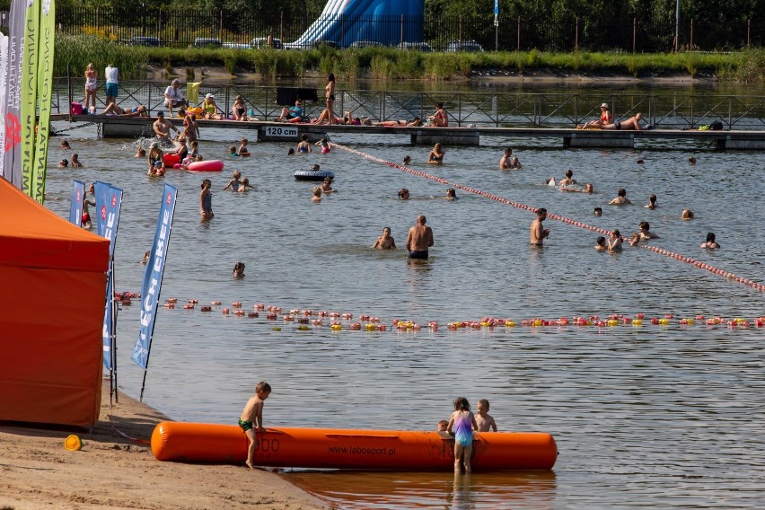 Rekordy letnie na plaży na Dojlidach. Jakie? [zdjęcia]