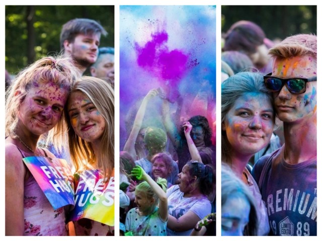 W trakcie Otwieracza w Myślęcinku w Bydgoszczy odbył się festiwal Holi - kolorowe proszki fruwały wszędzie i sypały się na każdego. 
Zobaczcie, jak to wyglądało >>>


Festiwal Kolorów Holi w Bydgoszczy 2018:
