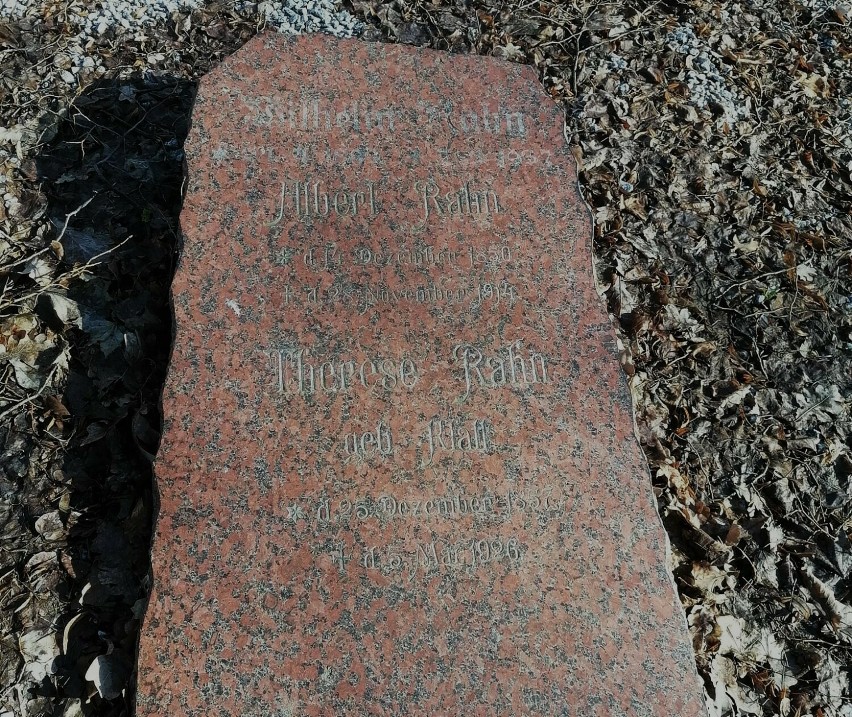 Do lapidarium w Malborku trafiła pamiątka po rodzinie Rahnów. To dawni mieszkańcy, których willa stoi w centrum miasta do dziś