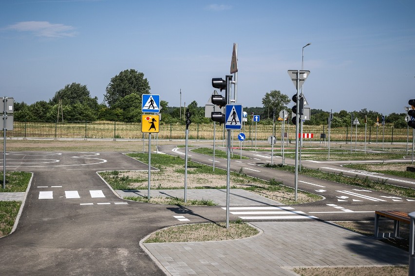 Nowe miasteczko ruchu drogowego w Lesznie jest już gotowe