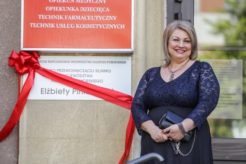 Przewodnicząca sejmiku Elżbieta Piniewska otworzyła biuro w Inowrocławiu