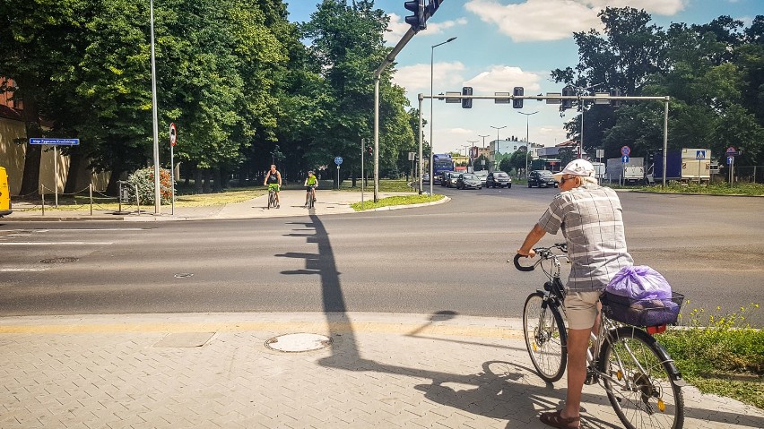 W samym Lesznie jest wiele tras dla rowerów