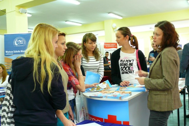 W ubiegłym roku targi edukacyjne w Bełchatowie cieszyły się dużym zainteresowaniem wśród uczniów