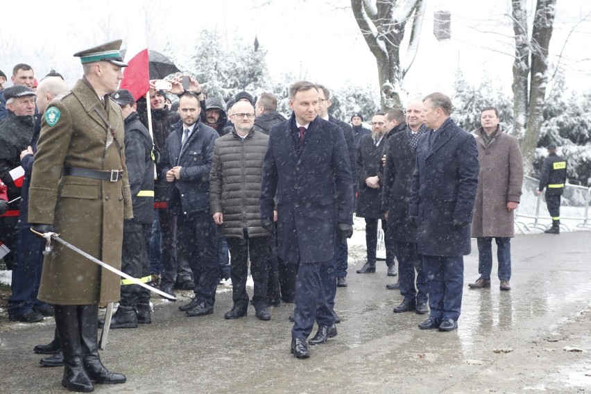 Prezydent Andrzej Duda w Stróży