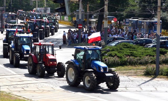 Dziś minęła czwarta dobra protestu rolników w Szczecinie, gdzie ...