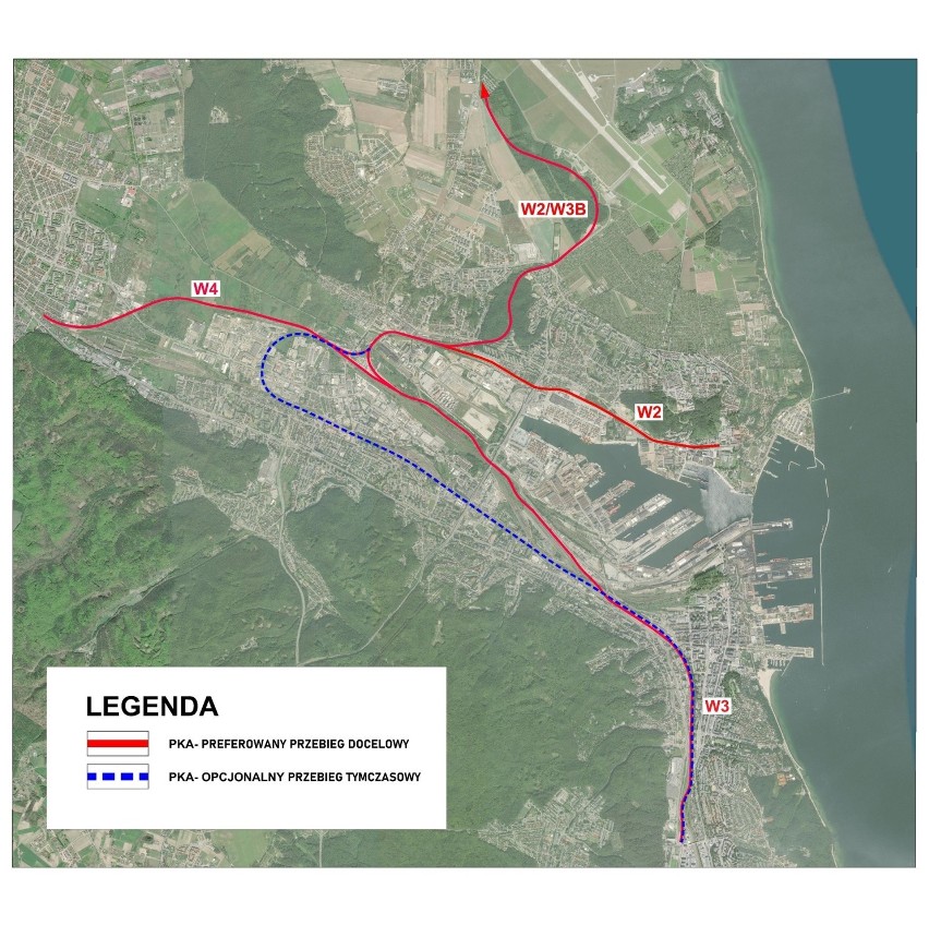 Północna Kolej Aglomeracyjna: Gdynia, Kosakowo i Rumia oraz Zarząd Morskiego Portu Gdynia o oczekiwaniach co do przebiegu trasy 