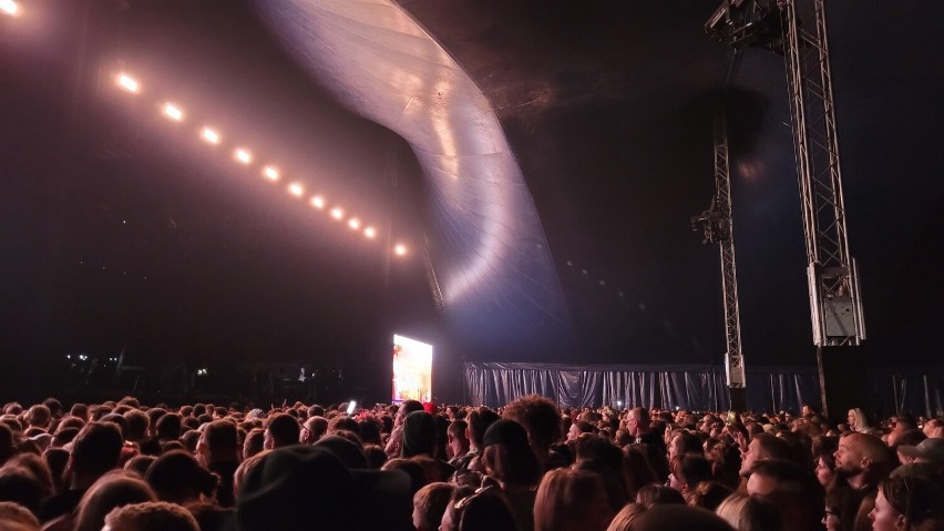 Dawid Podsiadło był jedną z gwiazd Tent Stage