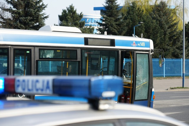 Autobus, w którym doszło do awantury.