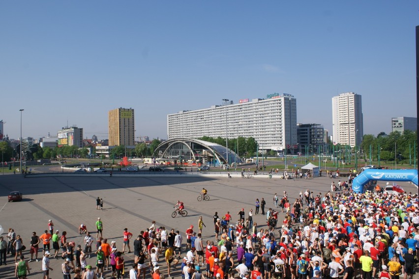 Silesia Marathon - start pod Spodkiem