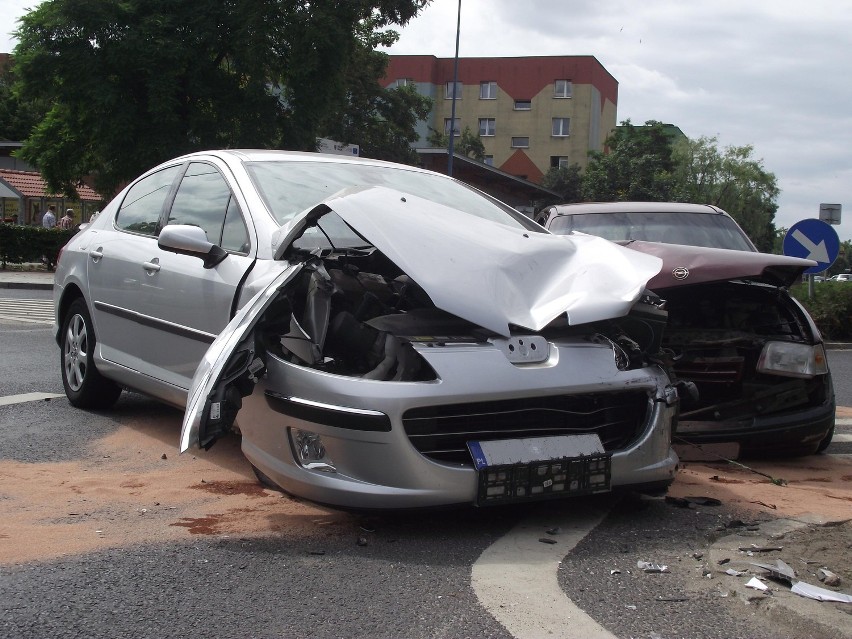 Głogów: Wypadek na ulicy Wojska Polskiego