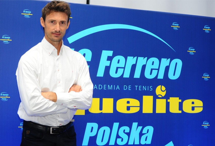 Juan Carlos Ferrero w Polsce. Tenisista zakłada akademię w...