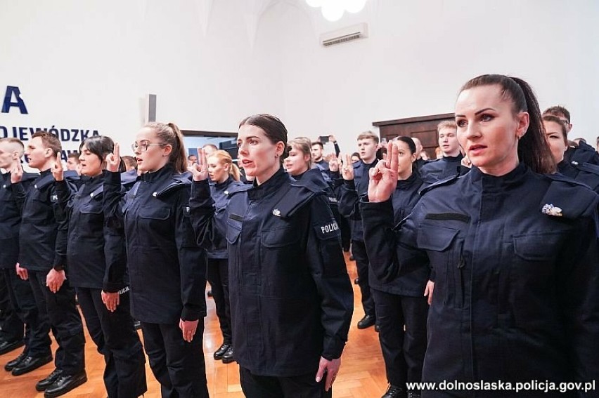 Szeregi dolnośląskiego garnizonu Policji powiększyły się o...