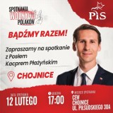 Poseł PiS Kacper Płażyński odwiedzi dziś (12.02.2024 r.) Chojnice. Spotkanie jest otwarte