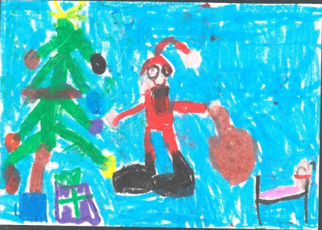 W ubiegłym roku najładniejszą kartkę świąteczną przygotował Piotr Czarnecki, uczeń klasy 1B Szkoły Podstawowej nr 2 w Kwidzynie