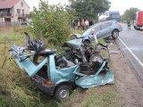 Wypadek w Słodkowie. Zderzyły się dwa samochody