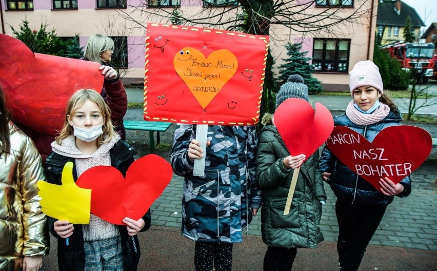 W czwartek, 13 stycznia, 10-letni Marcin Kochański, uczeń IV...