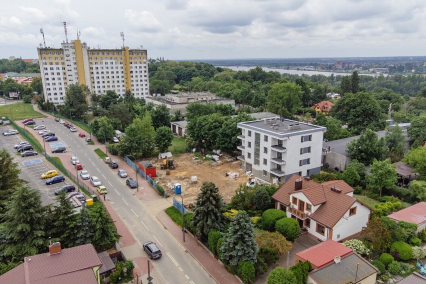 Mieszkania na start Płock. Trwają prace przy kolejnym budynku projektu na ulicy Polnej. Dostępnych będzie 13 kolejnych mieszkań [ZDJĘCIA]