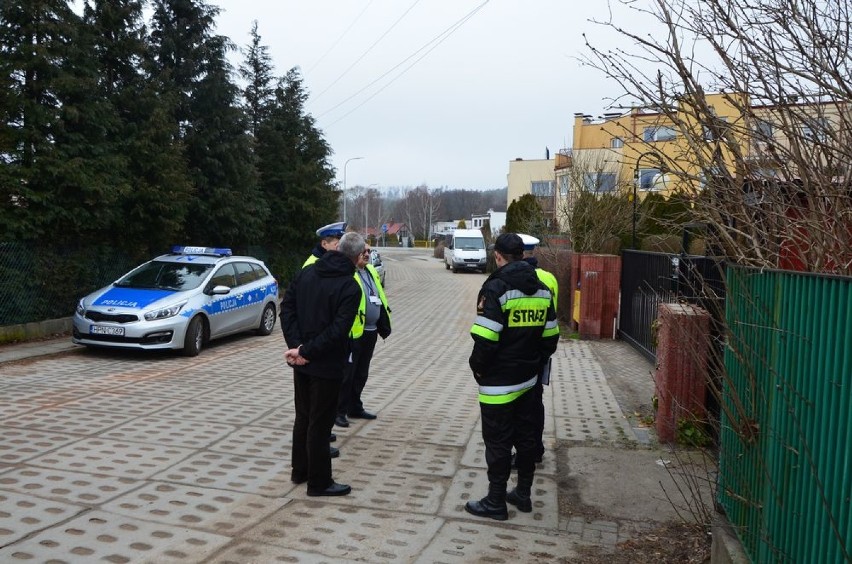  Wejherowo. Badali okoliczności śmiertelnego potrącenia 85-latka [ZDJĘCIA, WIDEO]