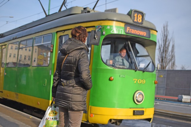 Na pętli tramwajowej Franowo znaleziono zwłoki mężczyzny.