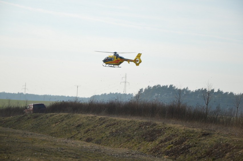 Wypadek koło Rychnów