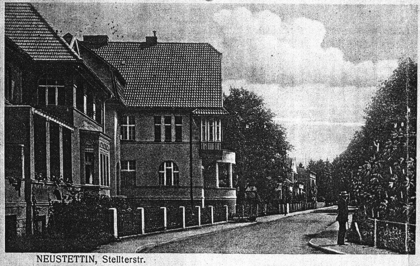 Ulica Stellterstrase (Ordona) przed wojną
