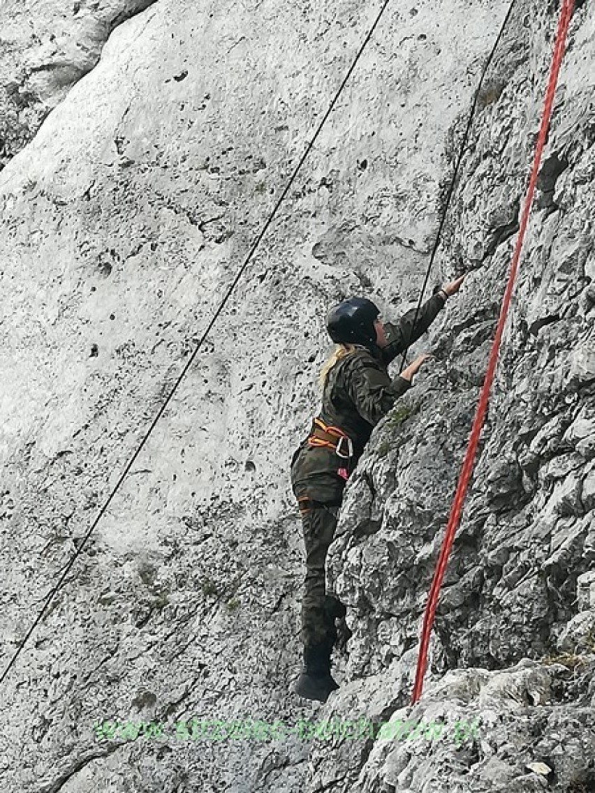 Bełchatowscy Strzelcy trenowali swoje umiejętności w skałkach [ZDJĘCIA]