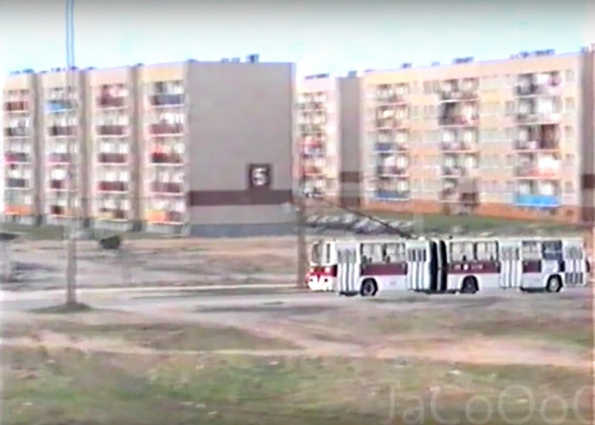 Osiedle Niepodległości w Słupsku w latach 1991/1994.