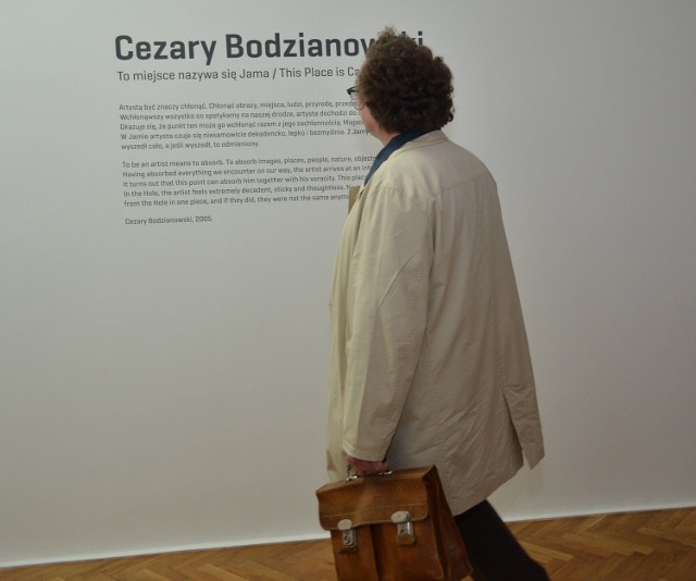 Wystawa podsumowująca dorobek Cezarego Bodzianowskiego towarzyszyła otwarciu odnowionego Muzeum Sztuki w Łodzi.