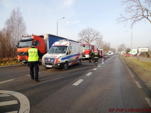 Śmiertelny wypadek w Lubartowie. Nie żyje rowerzysta