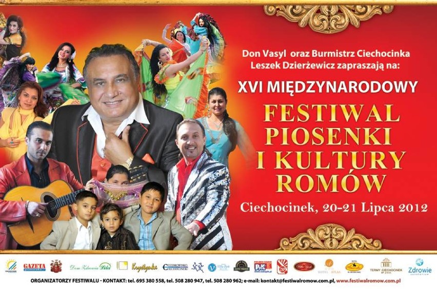 XVI Międzynarodowy Festiwal Piosenki i Kultury Romów w Ciechocinku [zdjęcia]
