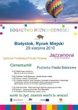 Promocja województwa podlaskiego - impreza finałowa w Białymstoku