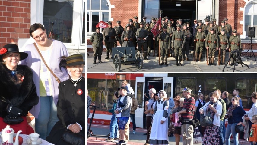 Na dworcu PKP w Wągrowcu odbył się Piknik Historyczny [ZDJĘCIA]