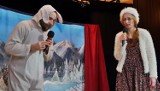 W krainie wiecznego śniegu. Teatrzyk wystawiono w zimowe ferie w Miejskim Ośrodku Kultury w Złoczewie ZDJĘCIA