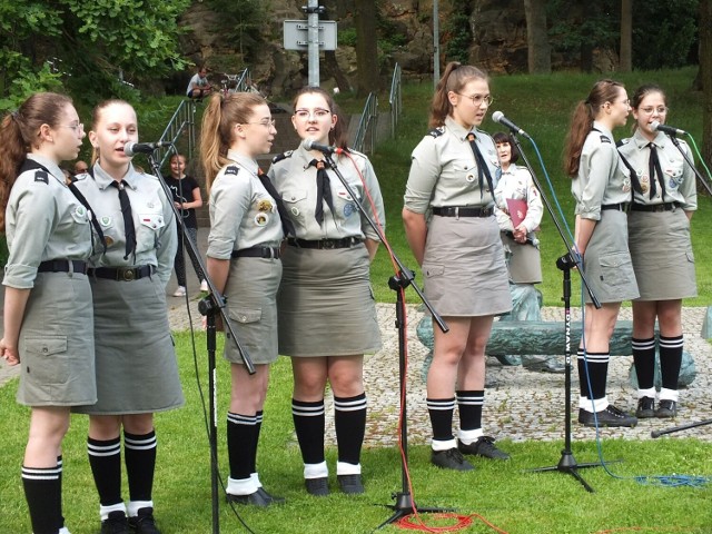 Tym razem najlepsze były dziewczęta ze 104 Artystycznej Drużyny Harcerskiej z Mirca