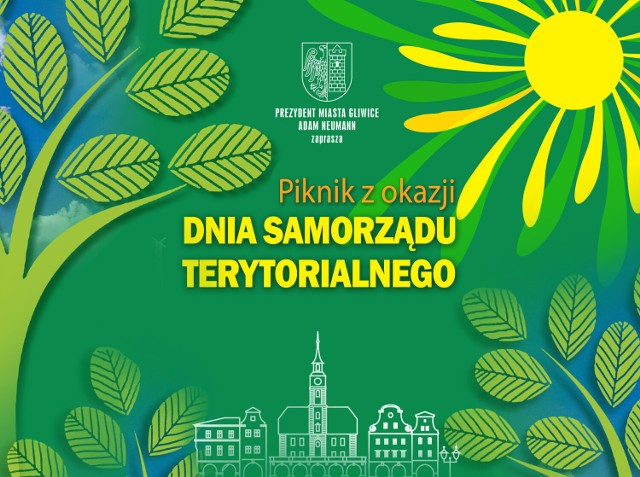 Piknik rodzinny w Gliwicach - plakat wydarzenia