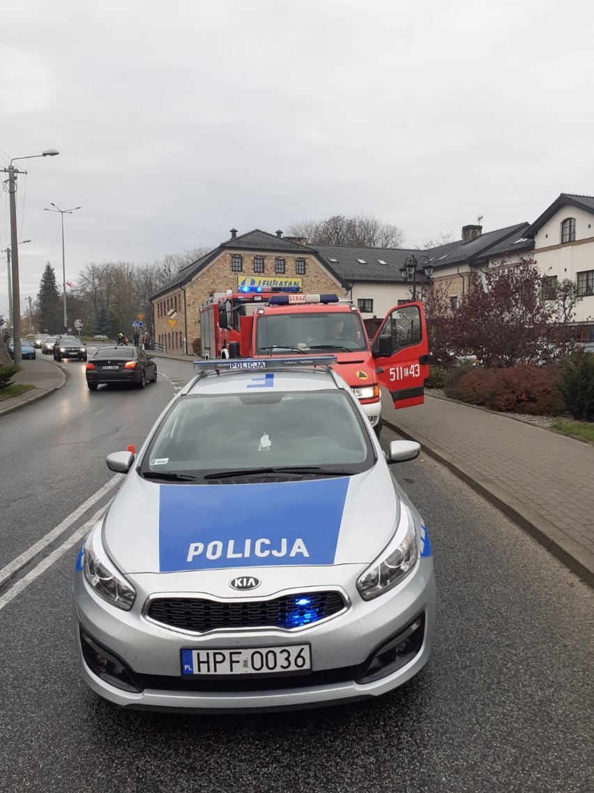 Wypadek na DK 42 w Przedborzu. Utrudnienia na ul. Koneckiej [ZDJĘCIA]