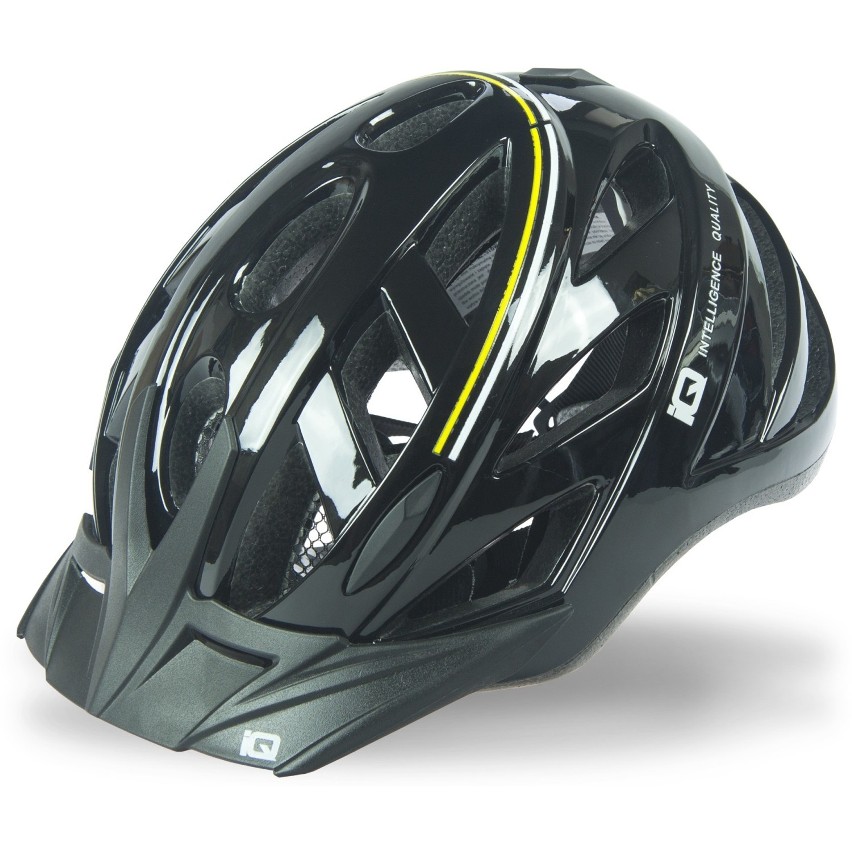 IQ Kask rowerowy TOUR Czarny połysk Rozm. XL (58-61)