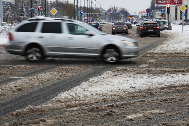 Fatalne warunki na drogach w Rzeszowie