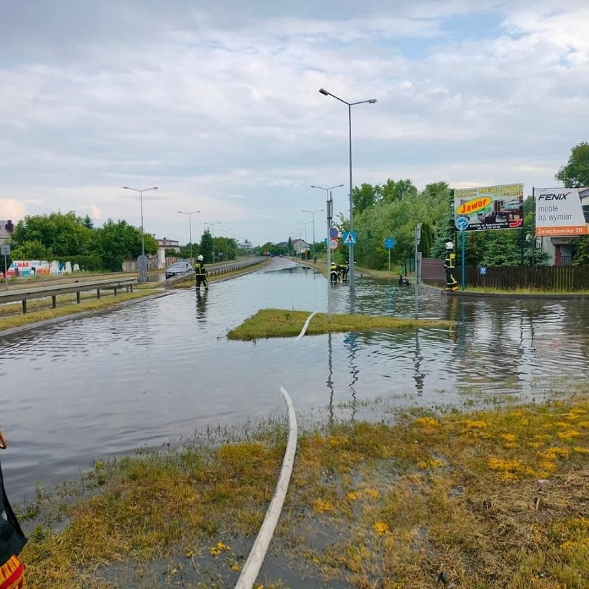 Miejscami może spaść grad.